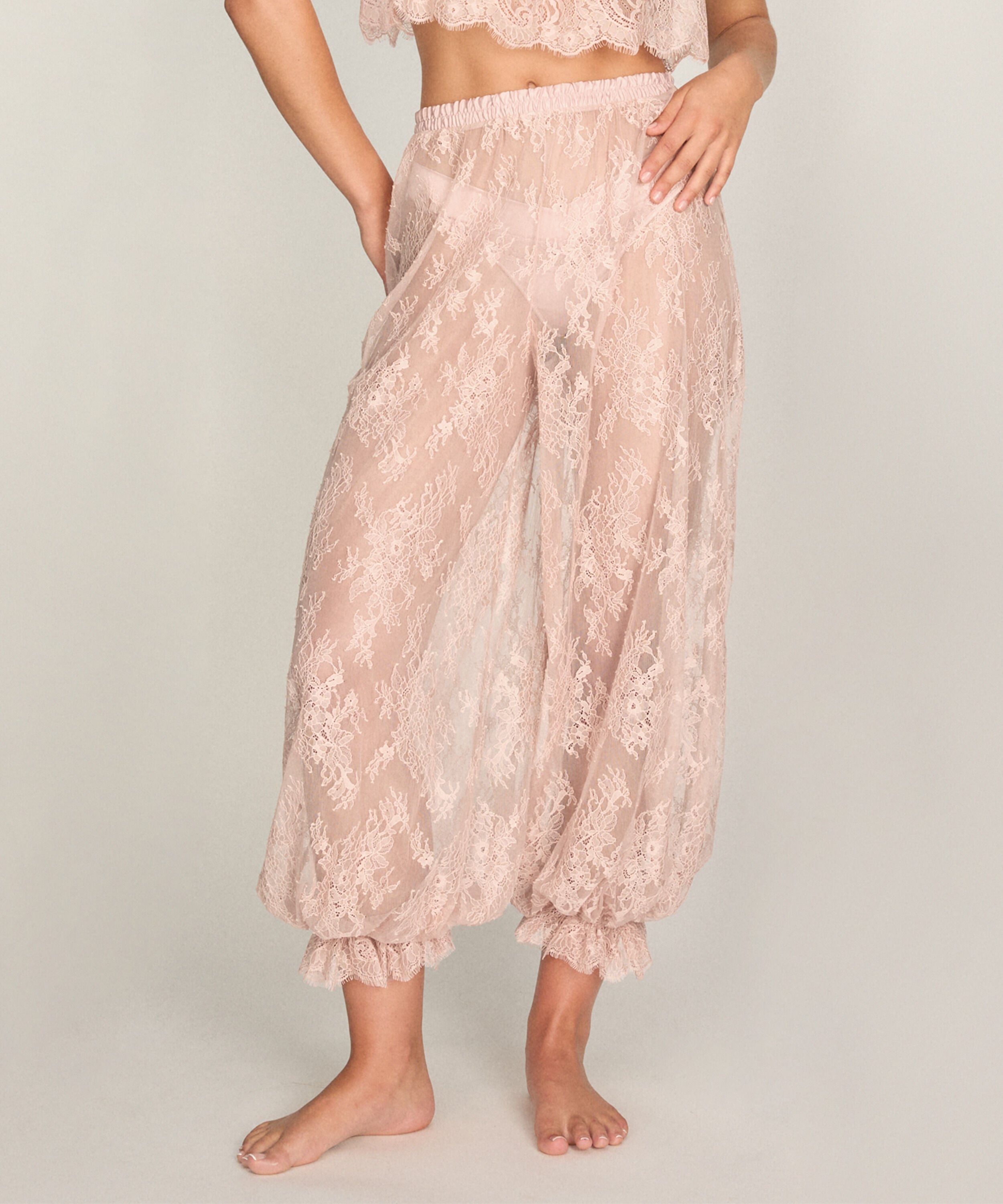 Jogger Allover Lace Legacy, R&oacute;żowy
