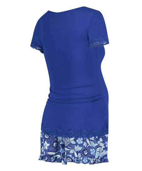 Zestaw piżamowy Nursing, Niebieski