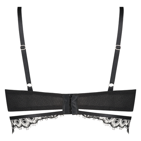 Ilana Padded Underwired Bra, Czarny