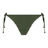 Szorty stringi od bikini Luxe, Zielony