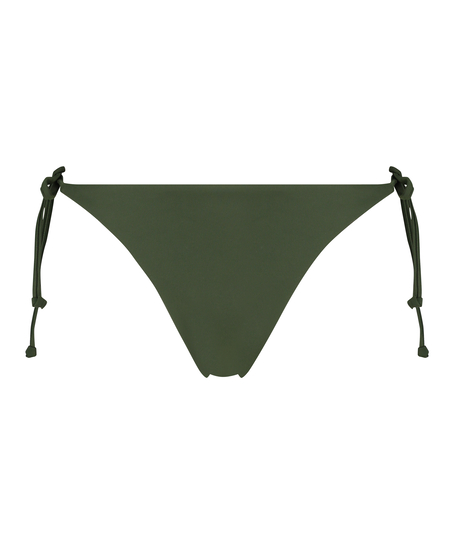Szorty stringi od bikini Luxe, Zielony