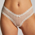 Brazyliany V-shape Mesh, Biały