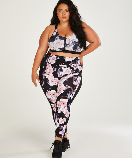 Biustonosz sportowy HKMX All Star Level 3, Czarny