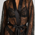 Koronkowe kimono, Czarny