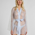 Kimono z Koronki &ndash; Allover Lace, Niebieski