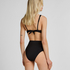Triangle Bikini Top Luxe, Czarny