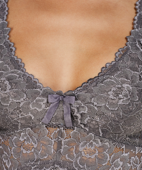 Koronkowa halka z modalu, Różowy