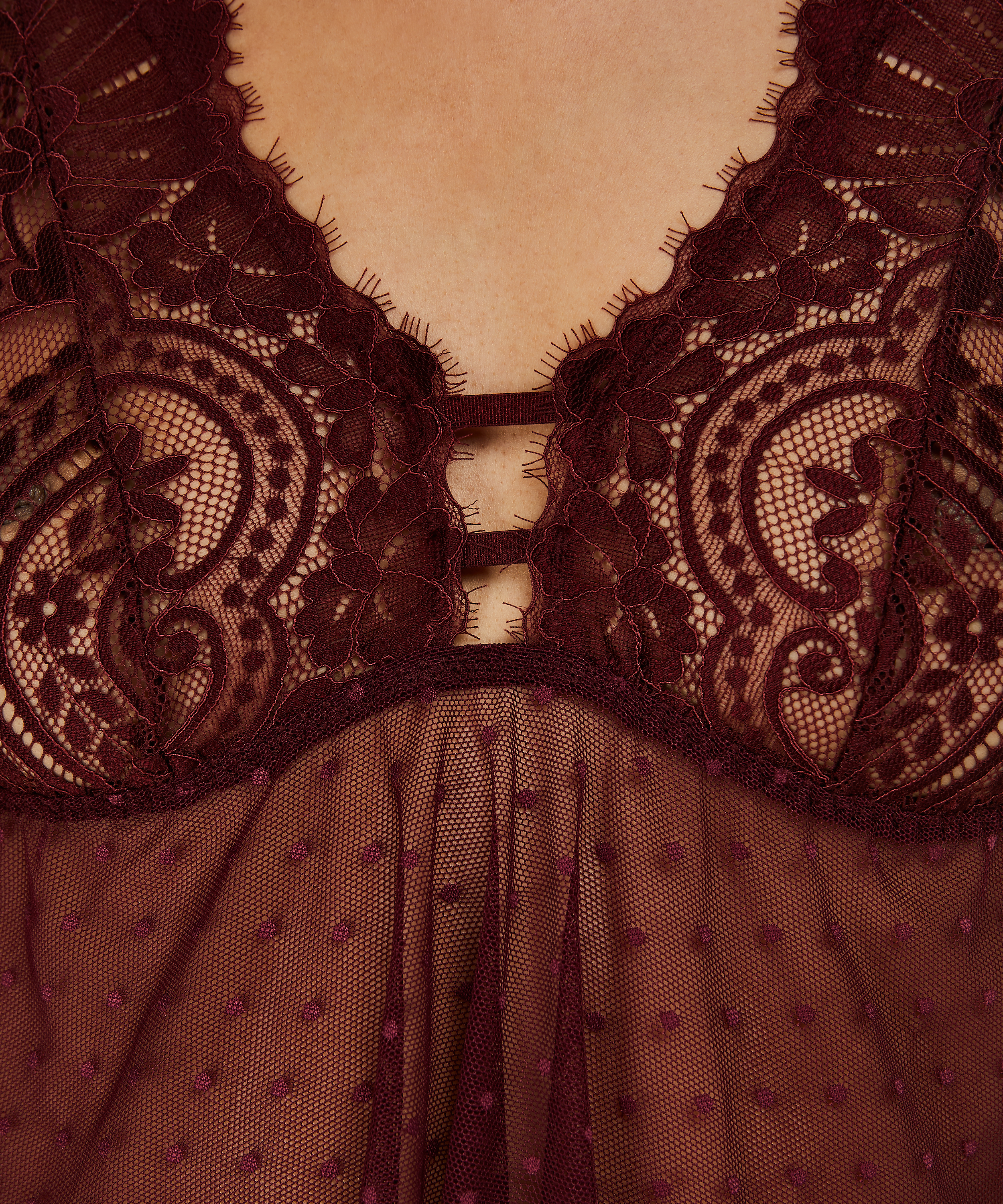 Bailey Cami Set, Czerwony, main