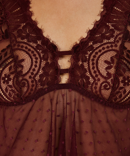 Bailey Cami Set, Czerwony