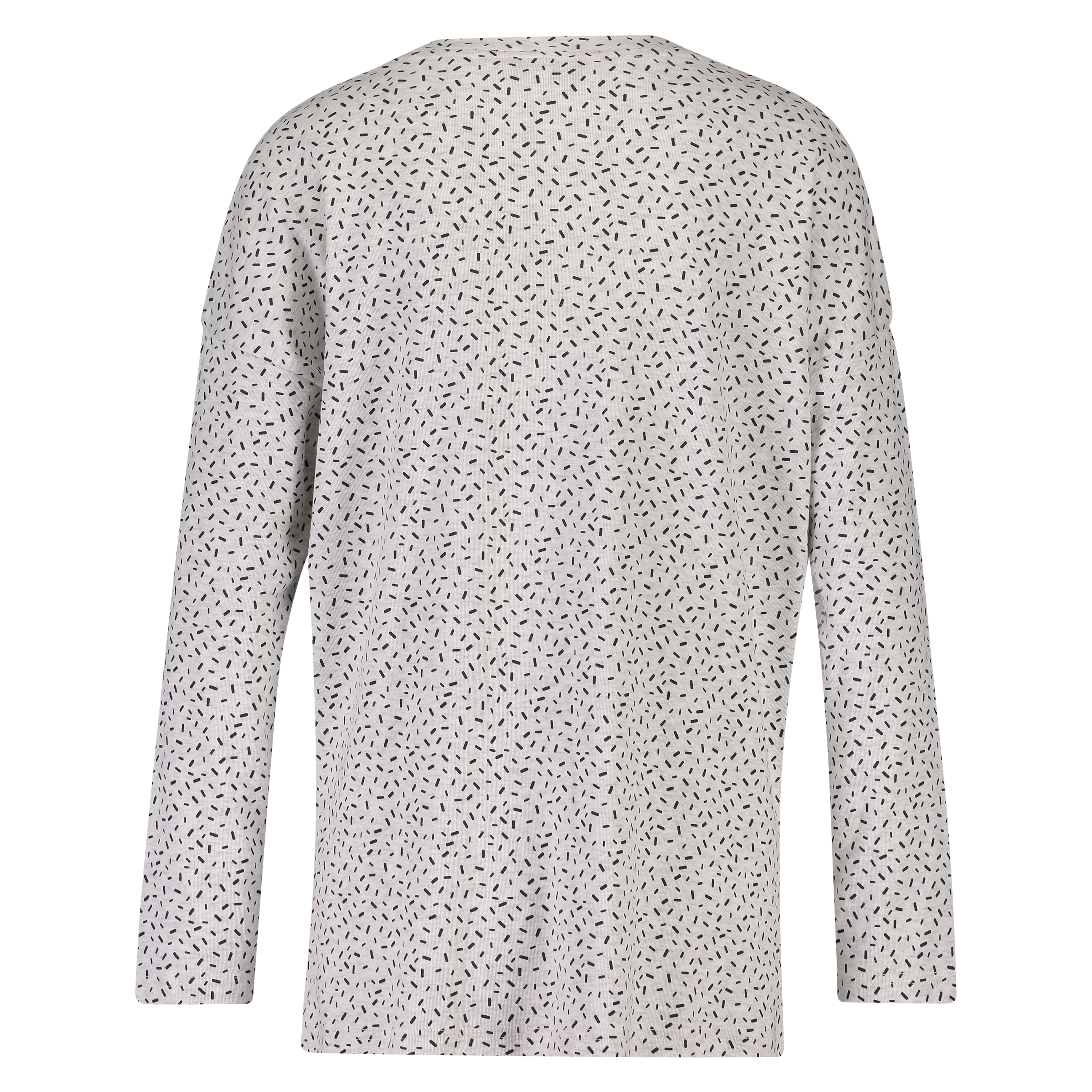 Racoon Jersey Top, Szary, main