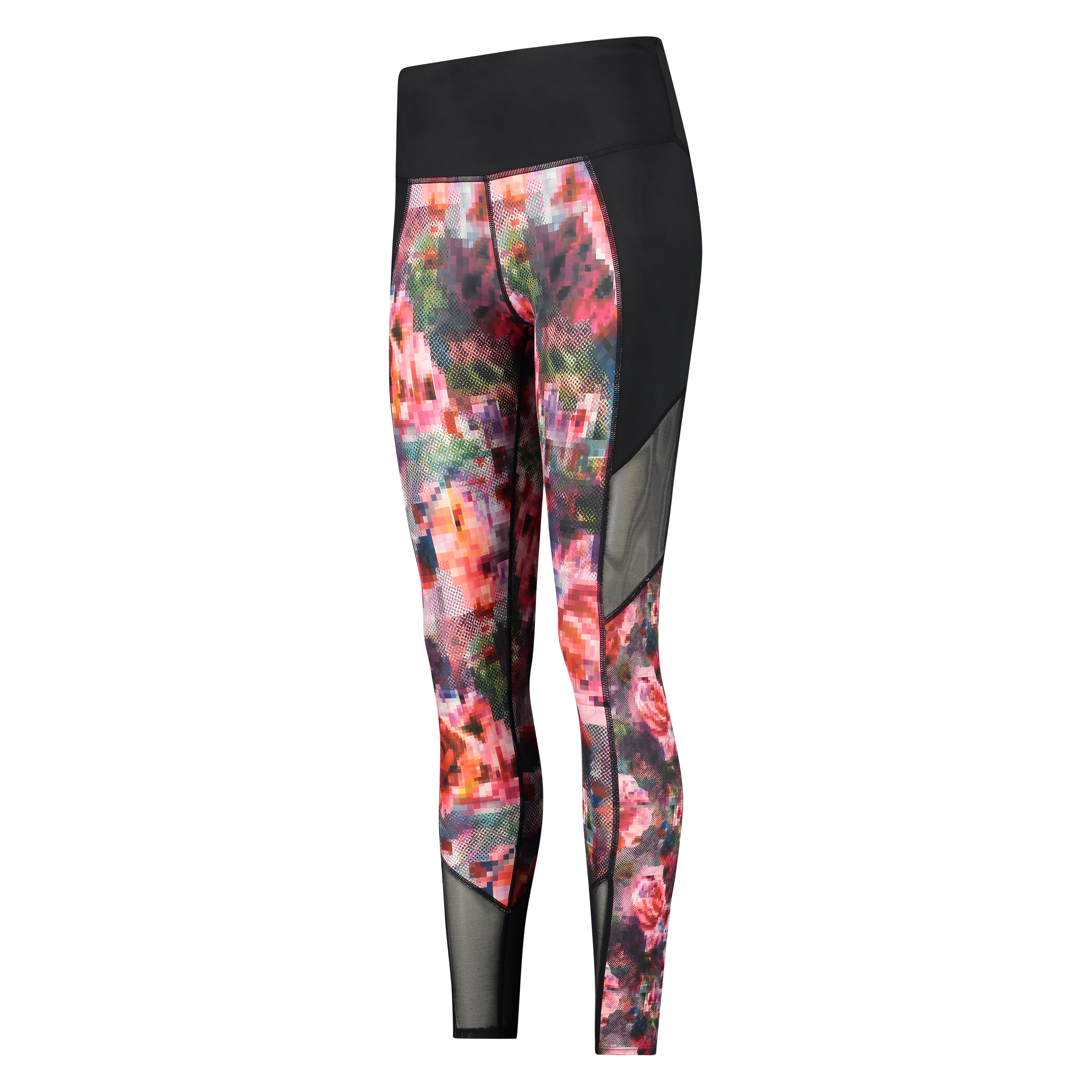 HKMX High waisted sports leggings, Czerwony, main