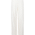 Spodnie Piżamowe Daisy, Biały