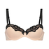 Biustonosz usztywniany z fiszbinami Secret Lace, R&oacute;żowy