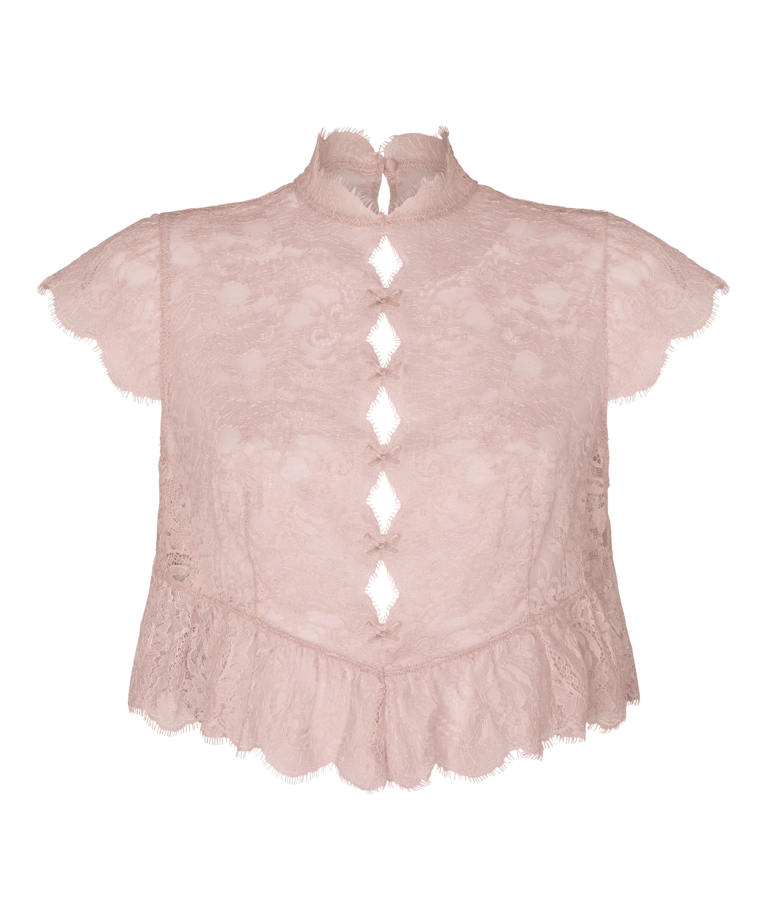 Top Allover Lace Legacy, R&oacute;żowy, main