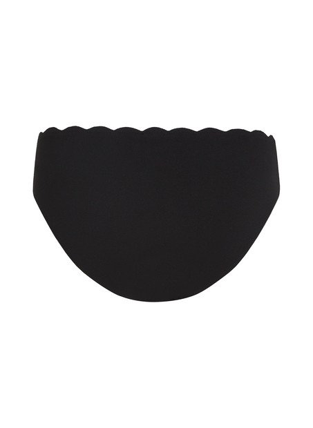 Majtki bikini Rio w muszelki, Czarny