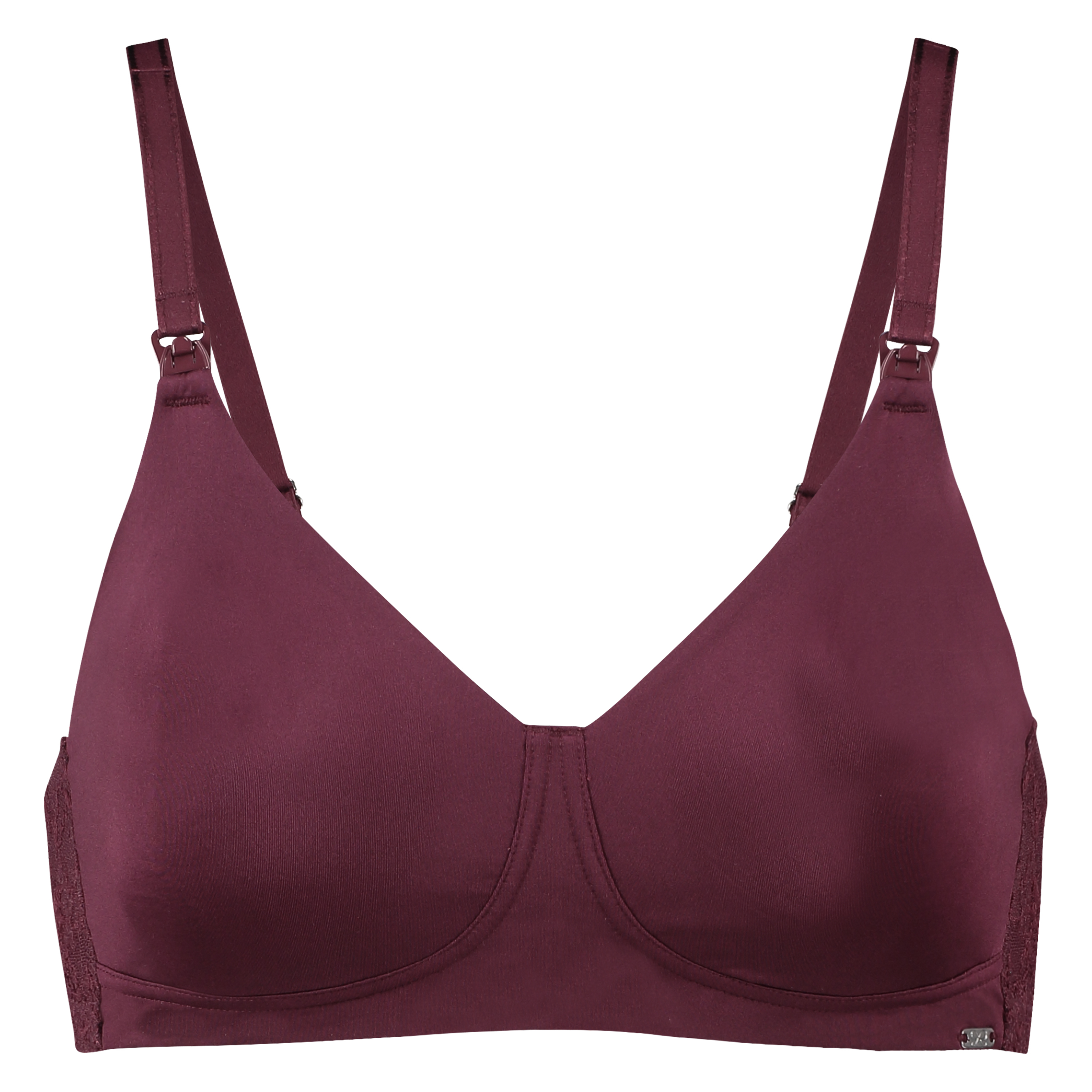 Alisa Non-Padded Nursing Bra, Czerwony, main