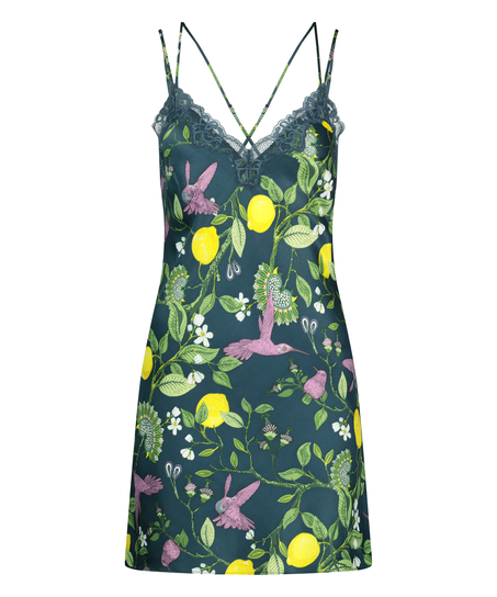 Satynowa halka, Niebieski