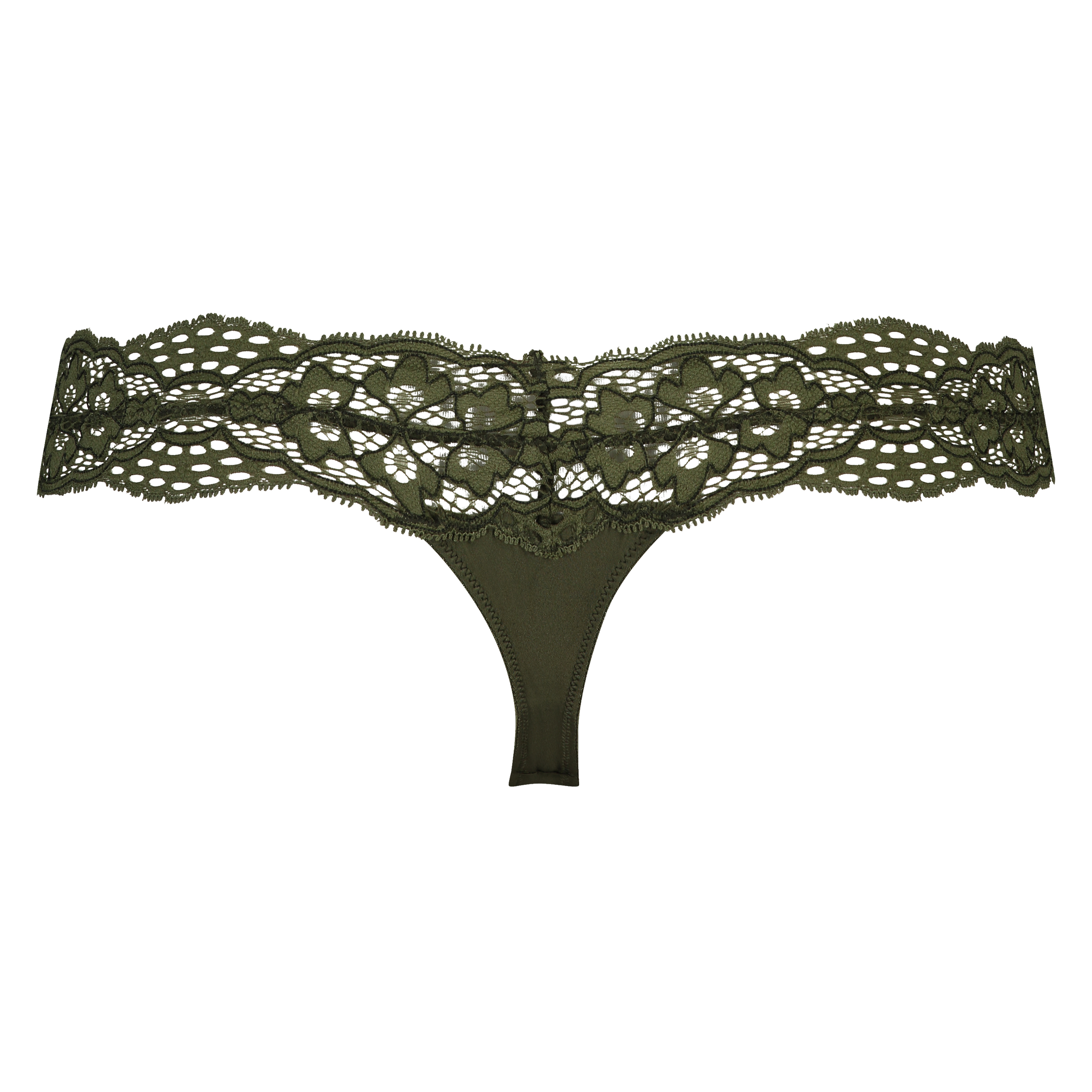 Mayra Extra Low V-Thong, Zielony, main