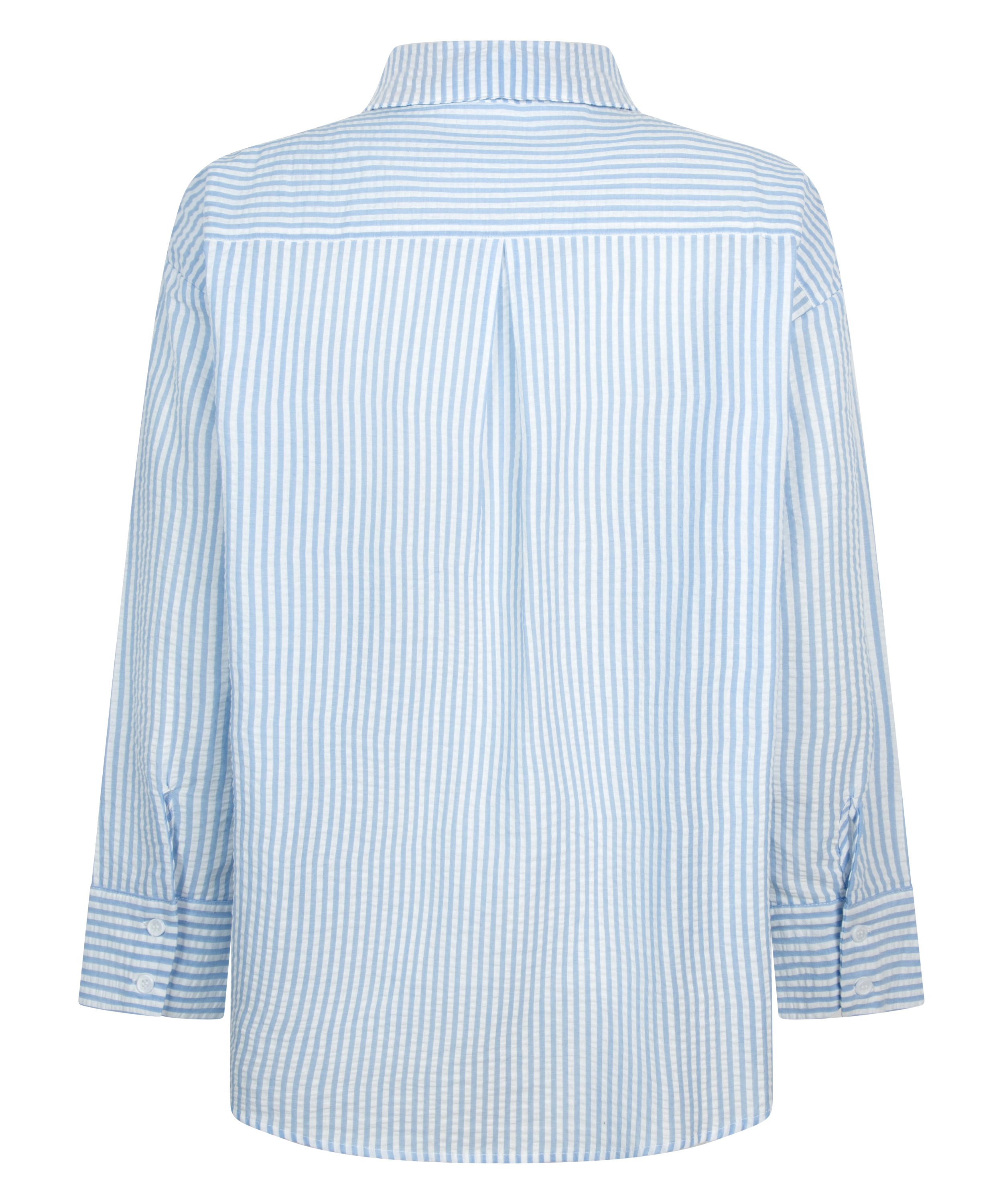 Bawełniana góra od piżamy, Niebieski, main