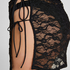 Beach Skirt Sunset Lace, Czarny