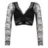Biustonosz bralette Molly, Czarny