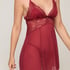 Koszulka typu babydoll Tosca, Czerwony