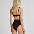 Triangle Bikini Top Luxe, Czarny