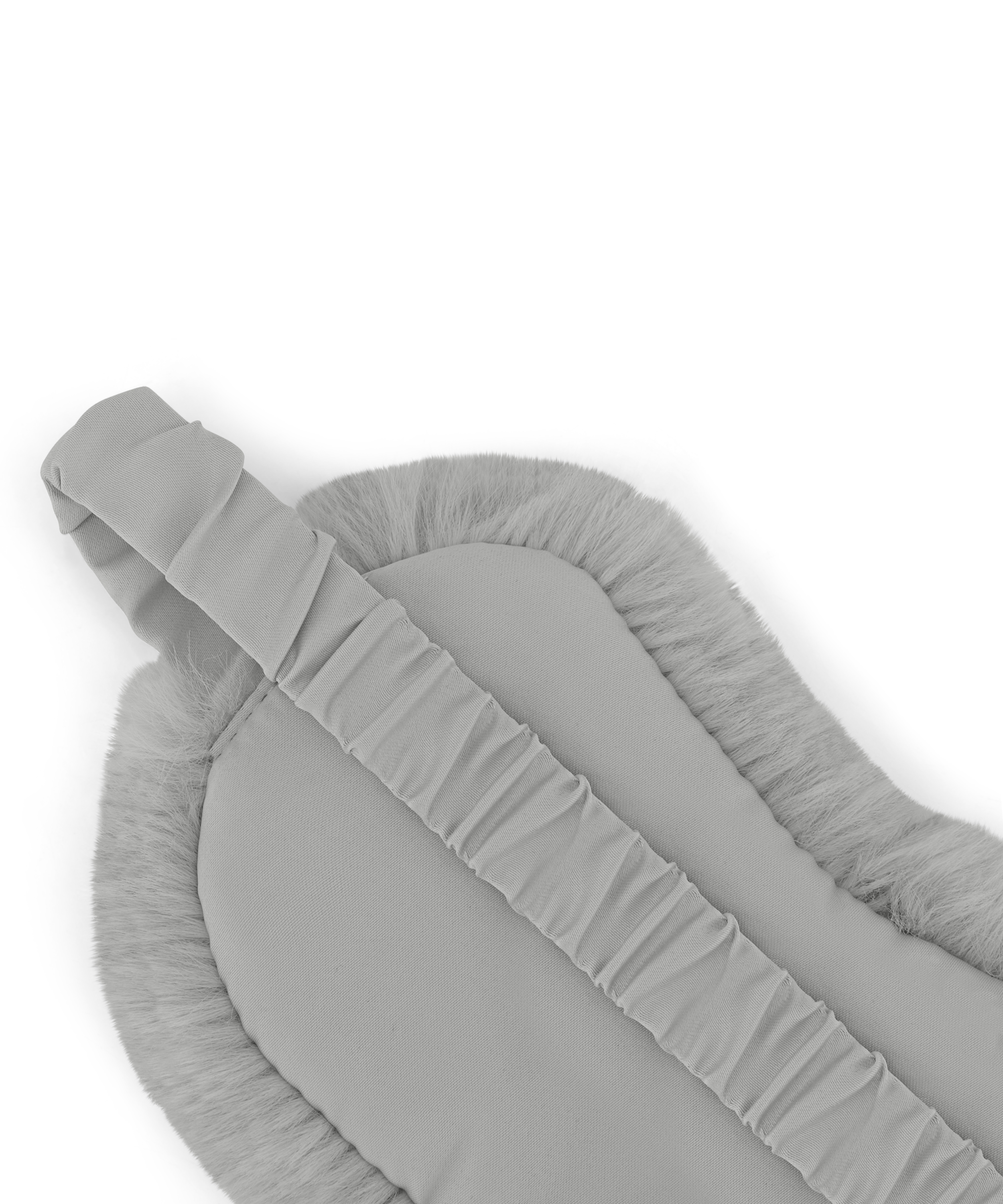 Butelka z gorącą wodą Zestaw masek do spania, Szary, main