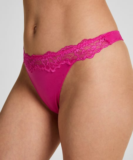 Stringi Lace & Shine, R&oacute;żowy