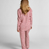 Twillowy zestaw piżamowy, Czerwony