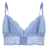 Tr&oacute;jkątny biustonosz bralette Posie, Niebieski