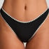Figi od bikini Kenya z wysokim stanem, Czarny