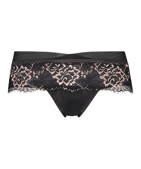 Maria Thong Boxers, Czarny