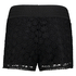 Crochetta Shorts, Czarny