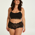 Bokserki Curvy May, Czarny