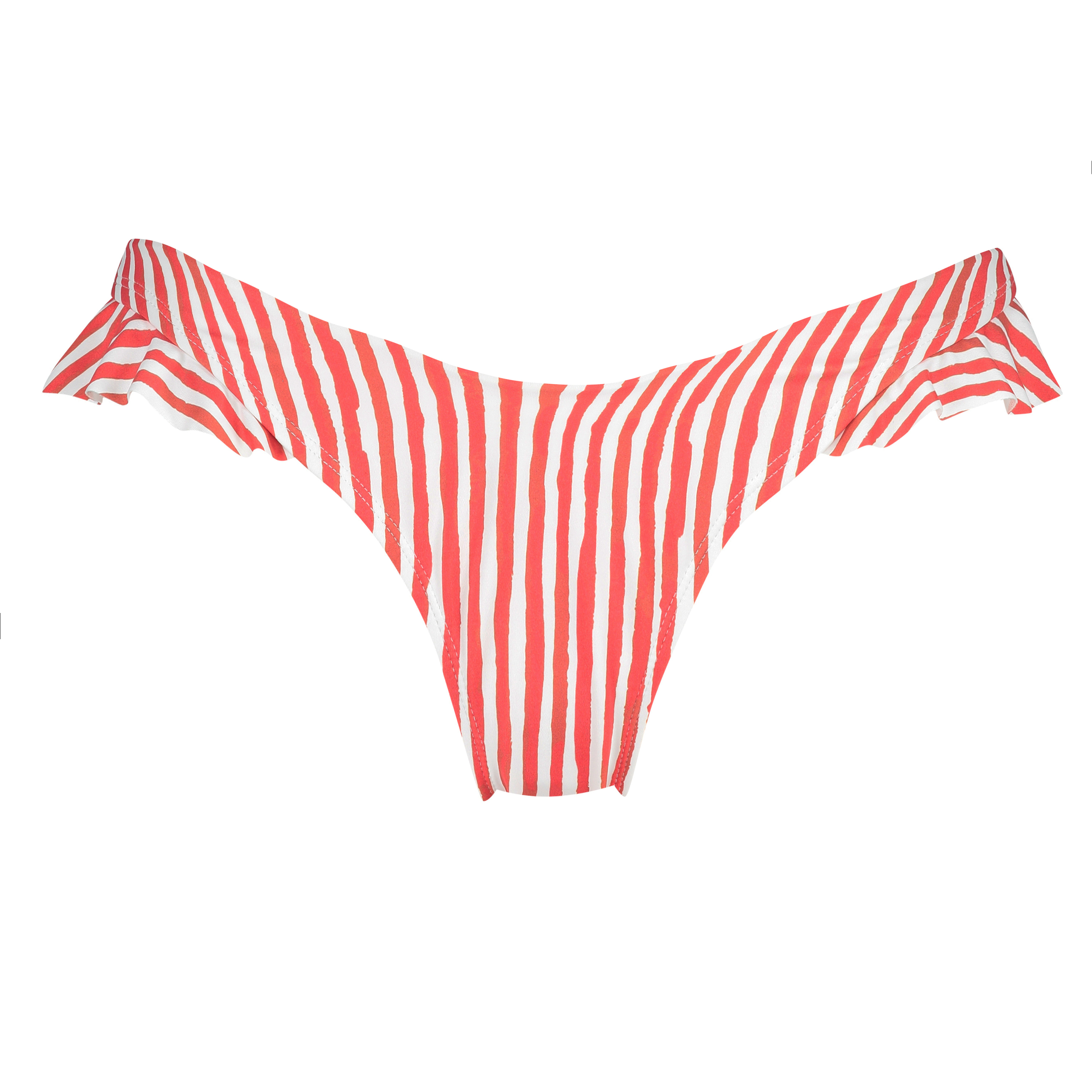 D&oacute;ł od bikini z wysokimi wycięciami Julia, Czerwony, main