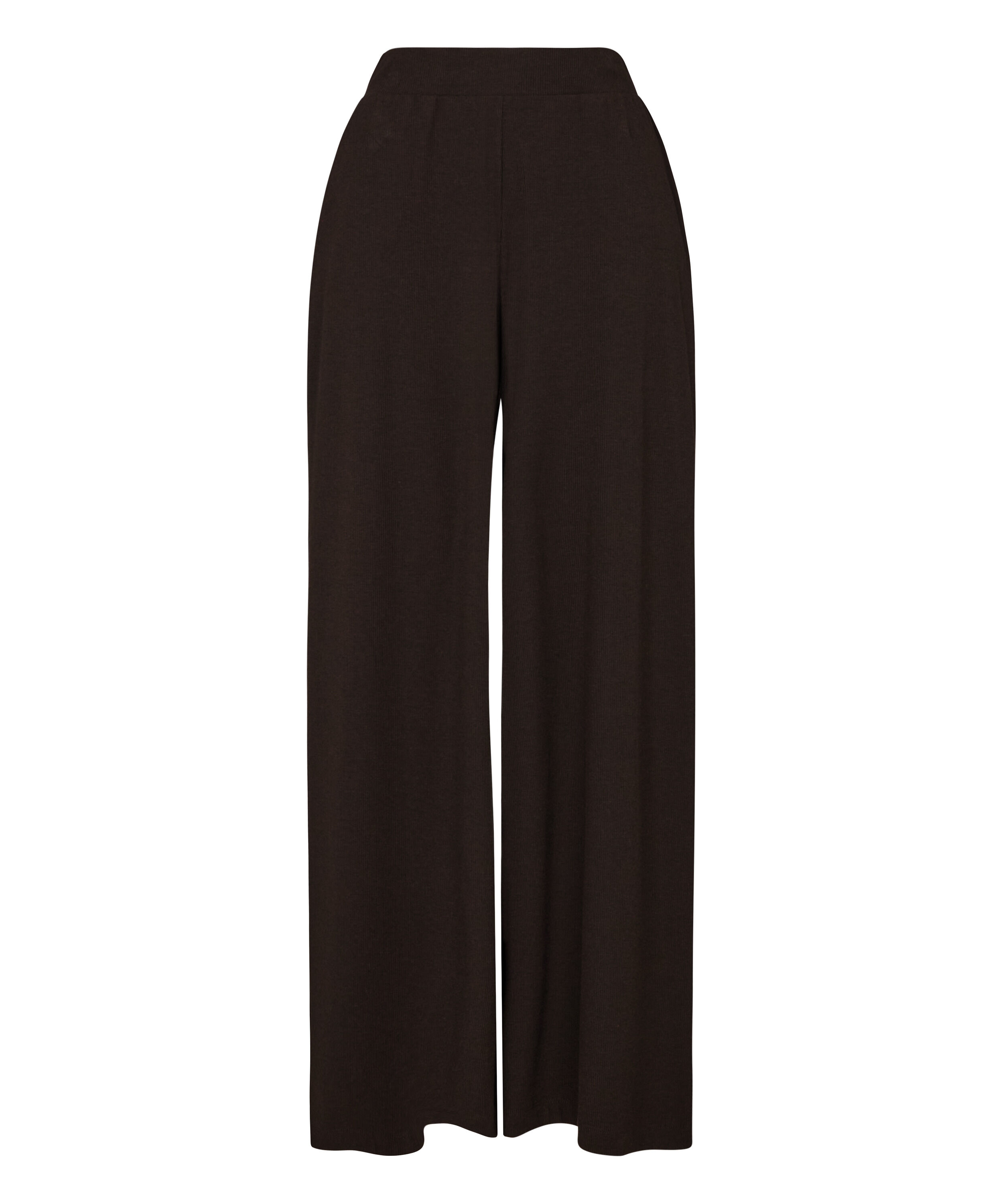 Pant Premium Rib Jersey, Brązowy
