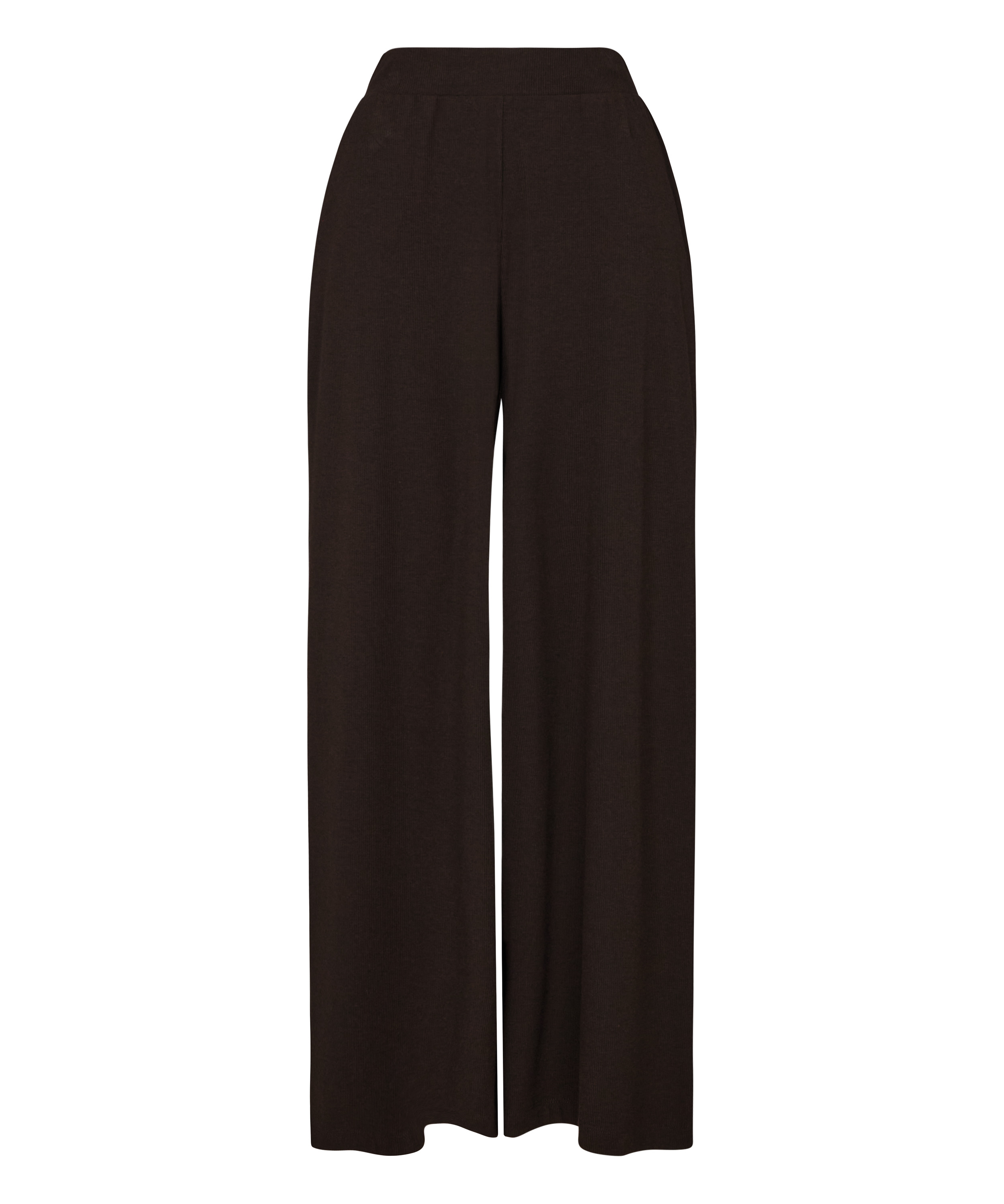 Pant Premium Rib Jersey, Brązowy, main