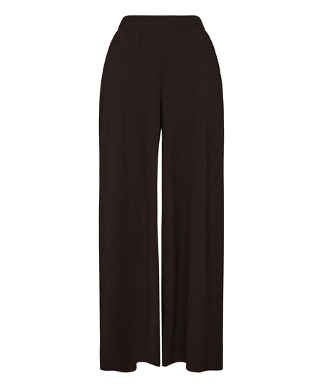 Pant Premium Rib Jersey, Brązowy