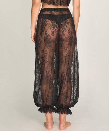 Jogger Allover Lace Legacy, Czarny