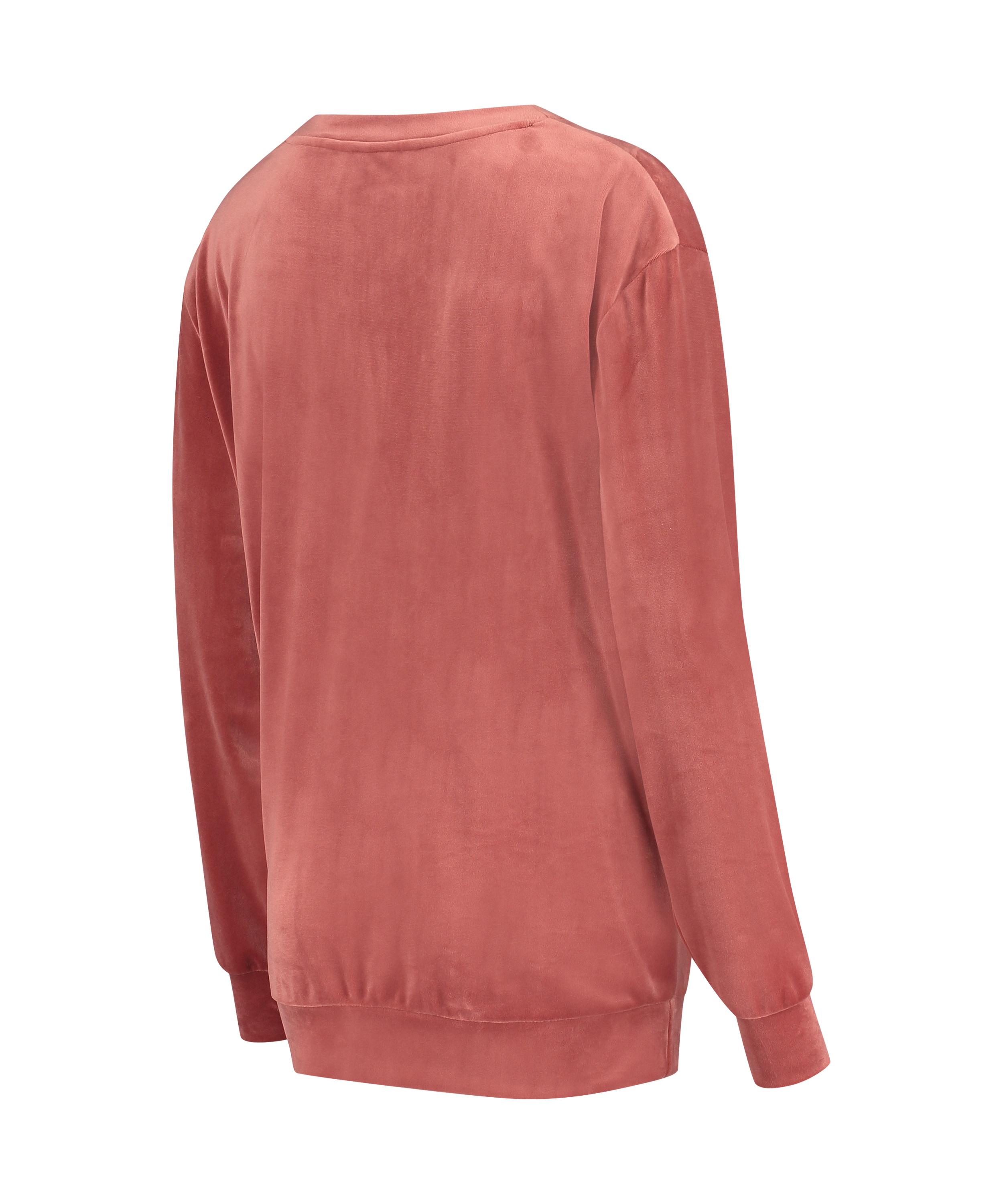 Velvet Maternity Top, Różowy, main