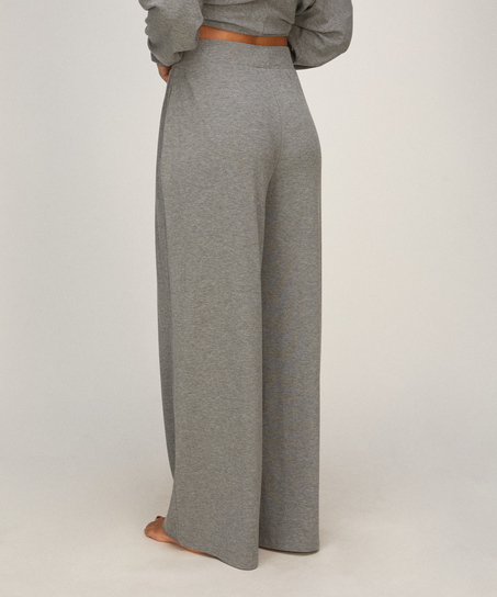 Pant Premium Rib Jersey, Szary