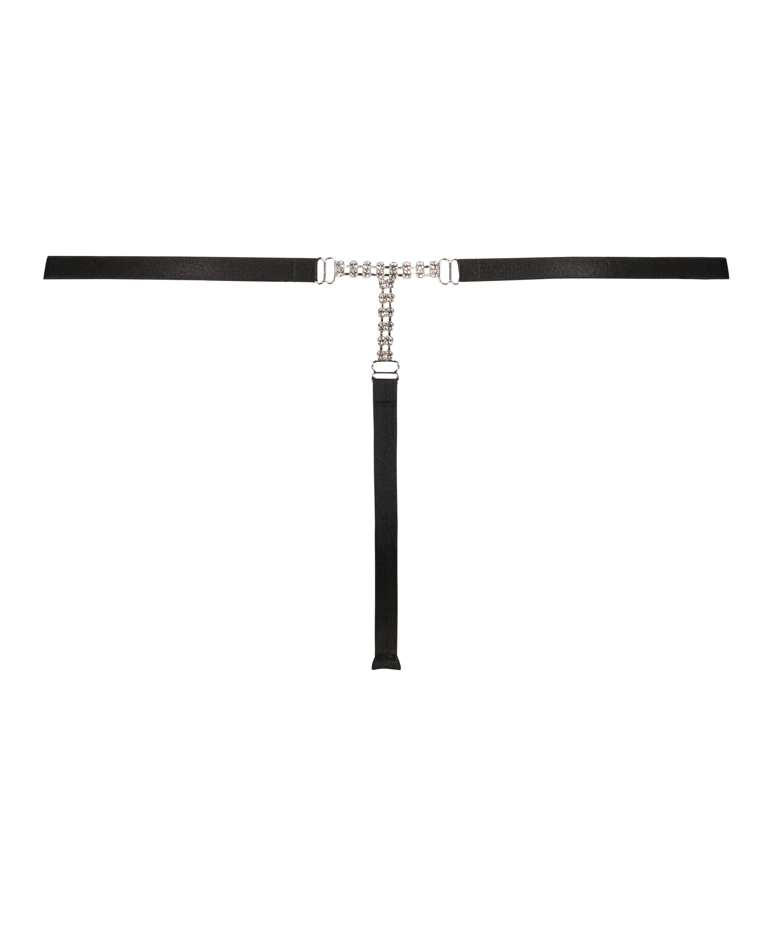 Stringi Donna Sparkle, Czarny, main