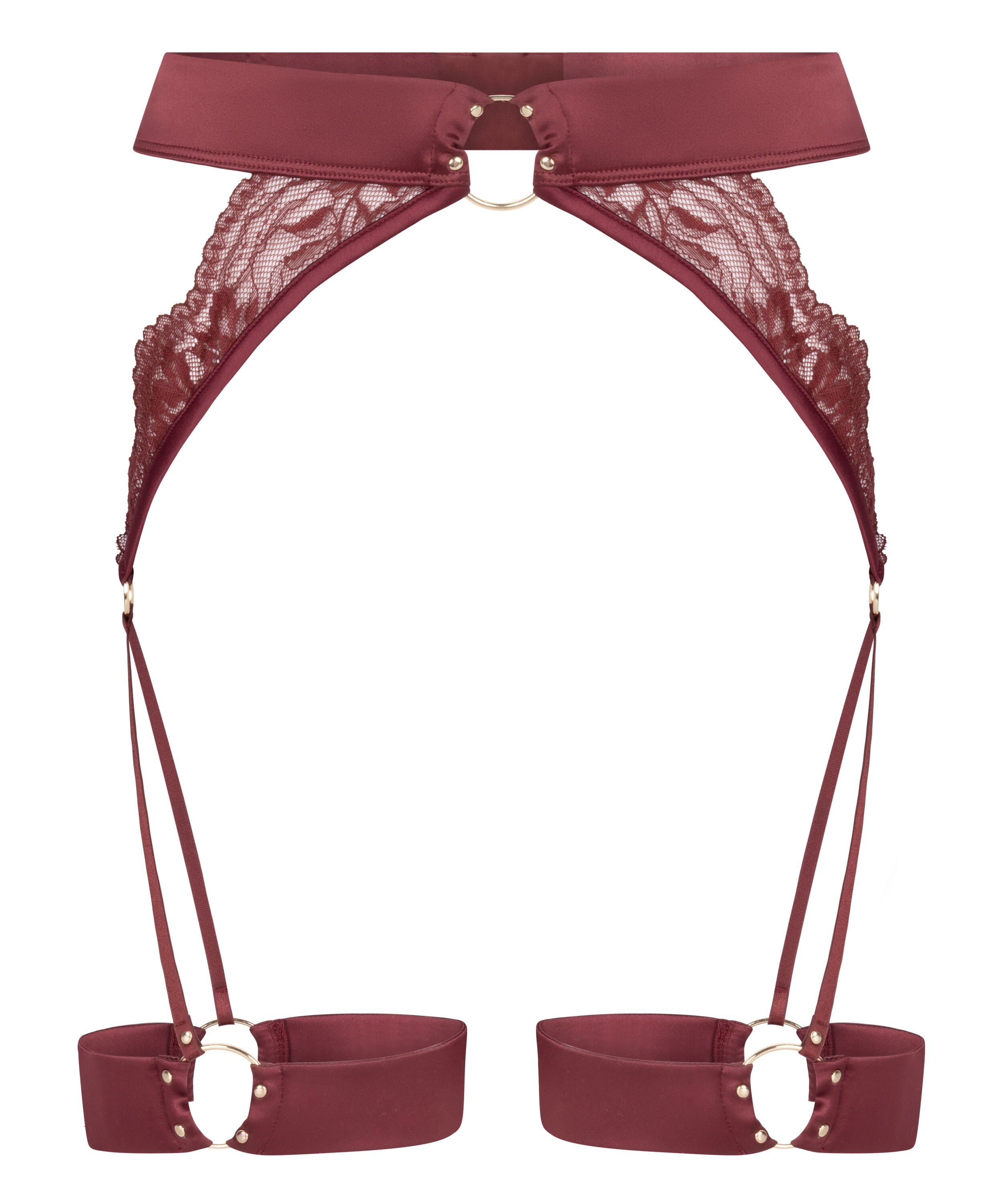 Pas do pończoch Marjolein, Czerwony