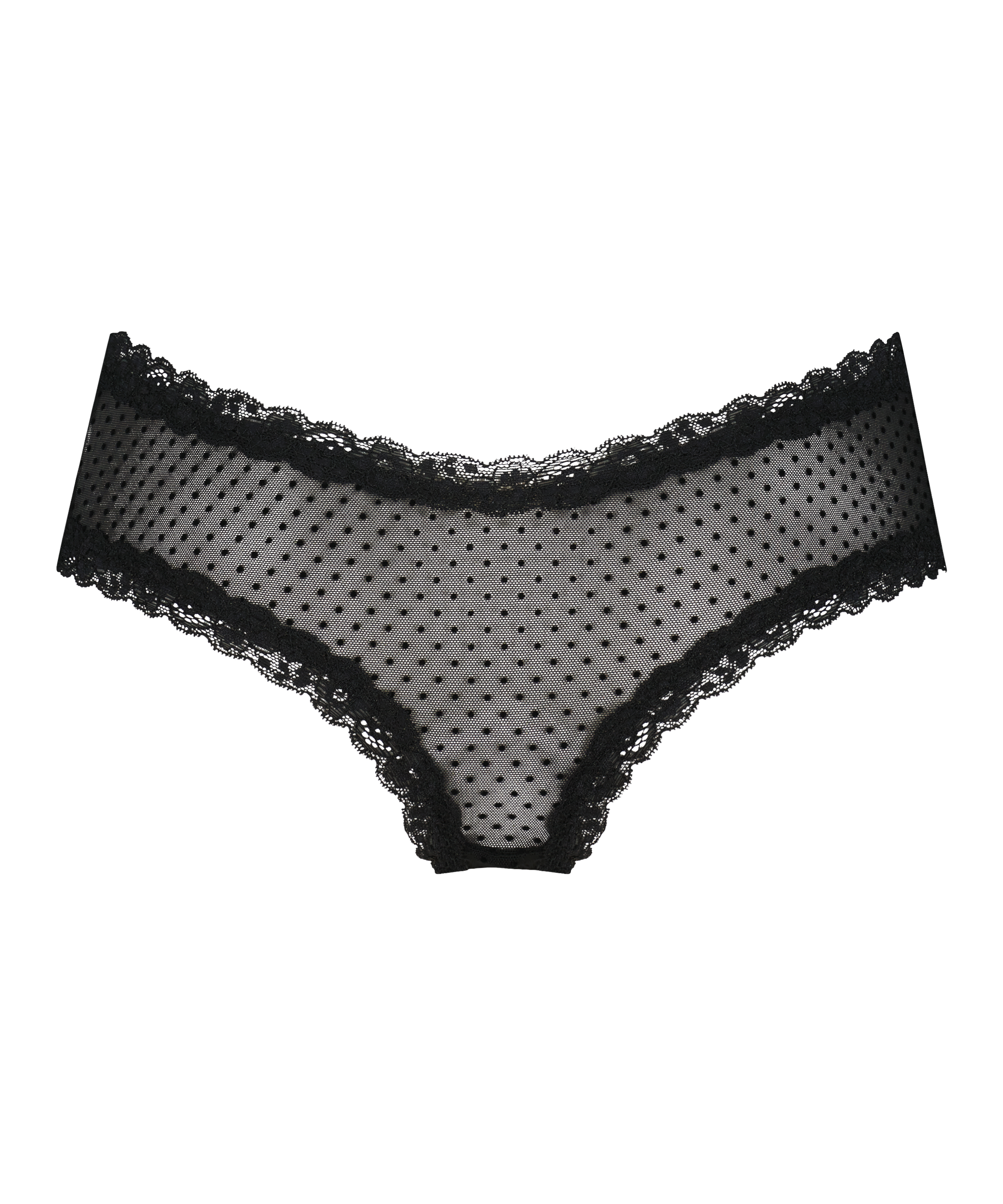 Brazyliany V-shape Mesh, Czarny, main
