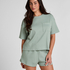 Pyjama Top Waffle, Zielony