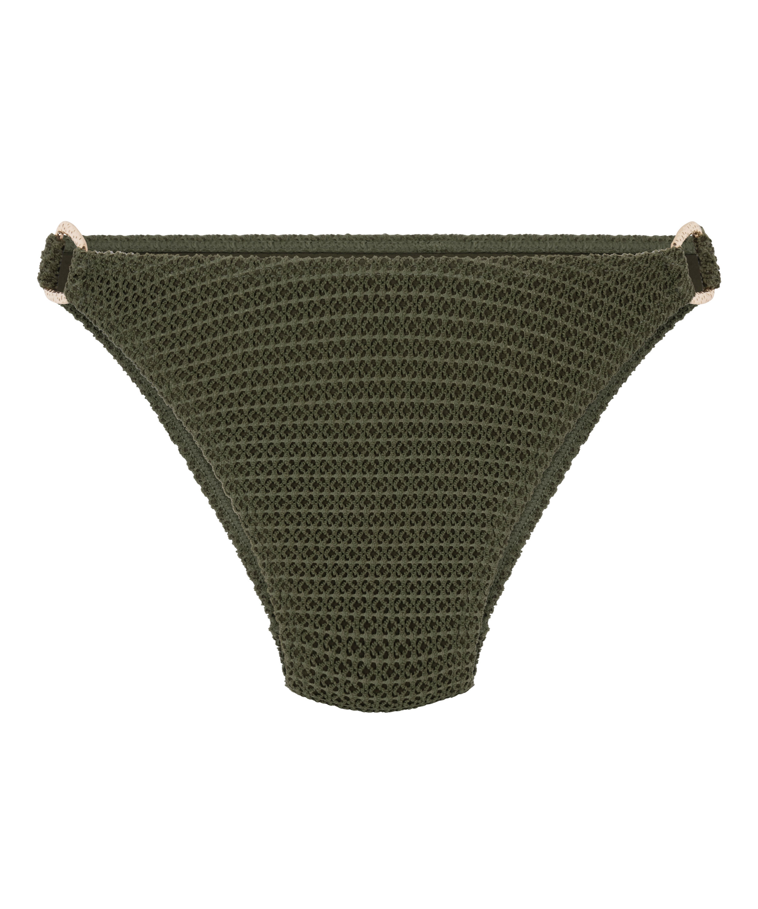 Figi od bikini Cabo z wysokim stanem, Zielony