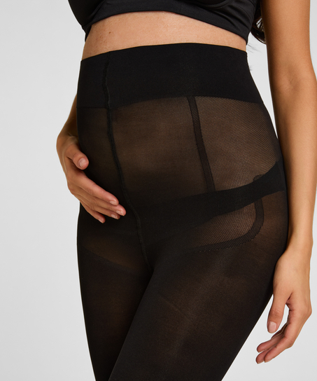 Rajstopy Ciążowe 40 Den Velvet Touch, Czarny