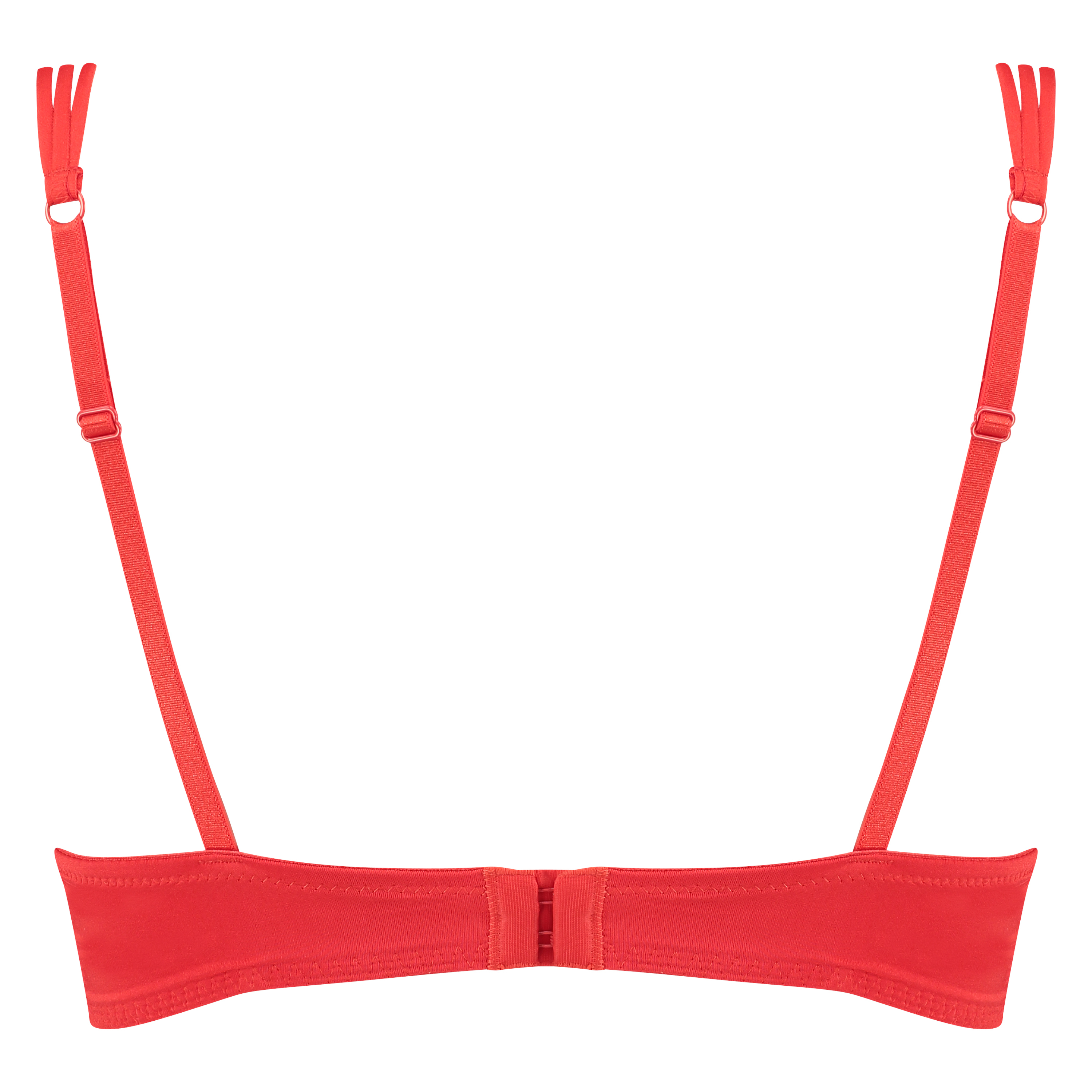 Padded underwired push-up bra Candy, Czerwony, main