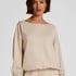Boatneck Sweater Audrey, Beżowy